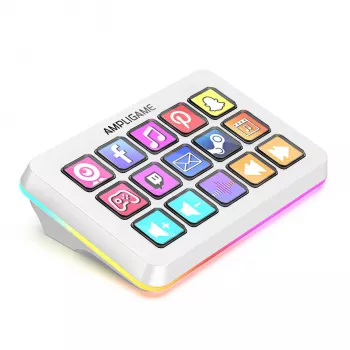 15-Key LCD Macro Controller: Stream & Edit Faster