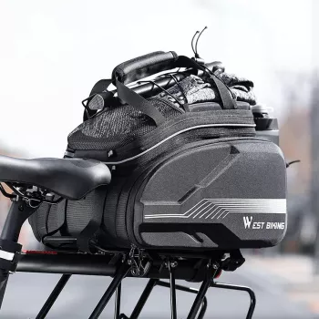 Expandable Waterproof Bike Trunk Bag (20–35L) Guide