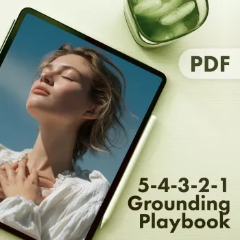 5-4-3-2-1 Grounding Playbook: Instant Calm Checklist