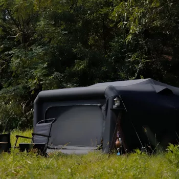 Inflatable Oxford Cloth Tent for Car Camping: Fast & Tough