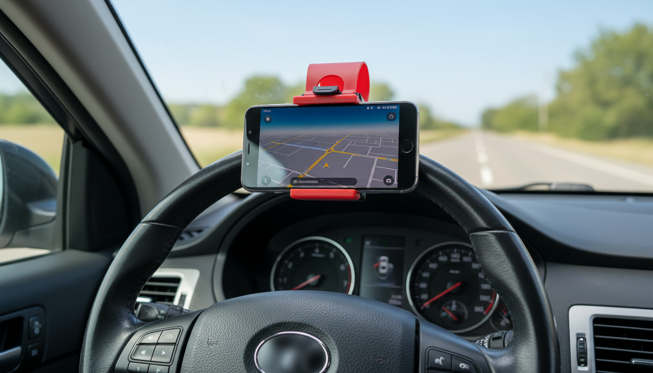 Are Steering Wheel Knobs Illegal? Spinner vs Phone Mounts