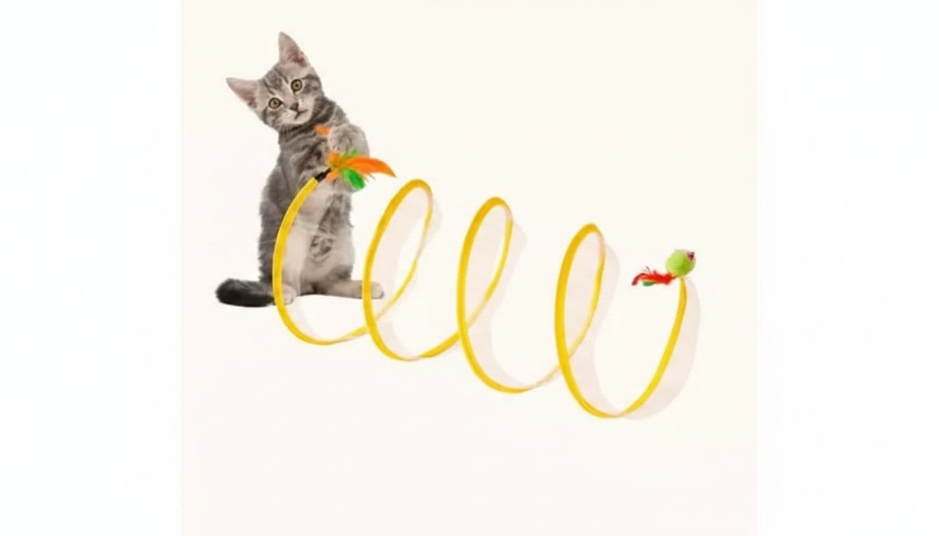 Cat Adventure Tunnel Toy: Hide-and-Seek Fun for Cats