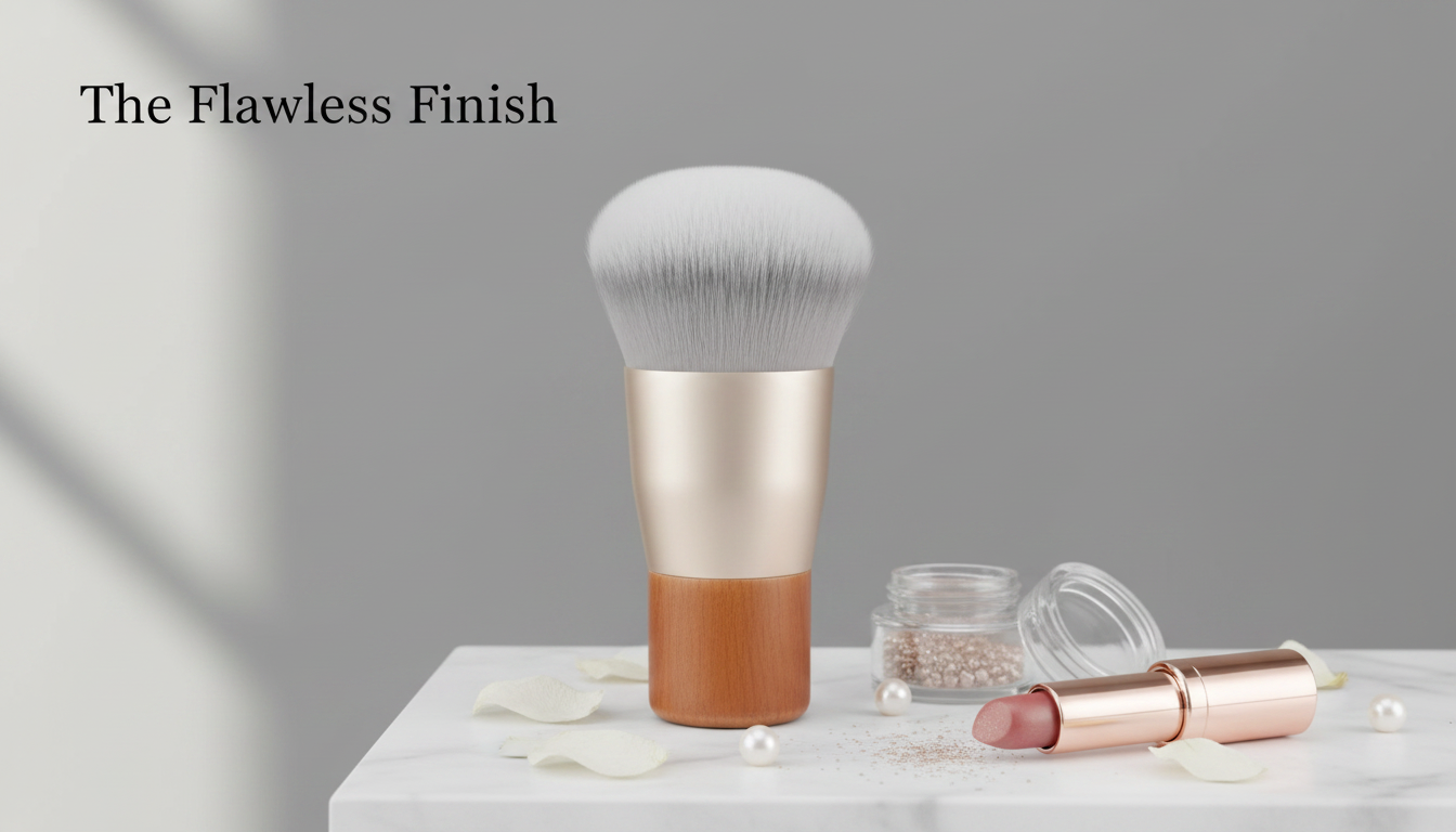 Chubby Powder & Foundation Brush for Smooth, Even Base