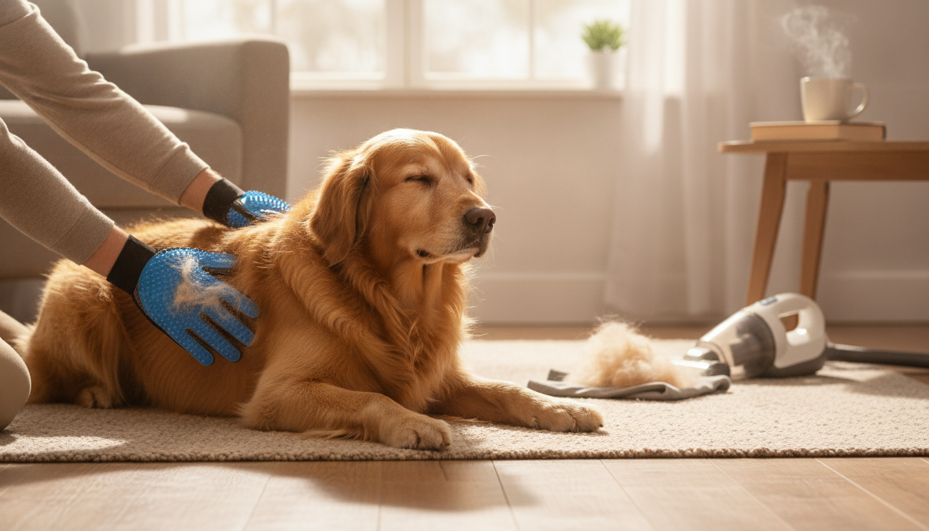 Deshedding Glove Tips for Cleaner Homes & Healthy Coats