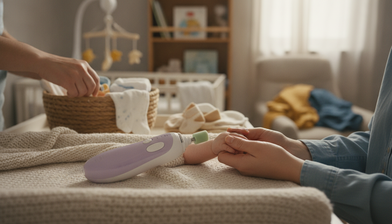 Best Tool to Trim Baby Nails Safely: Electric File Guide