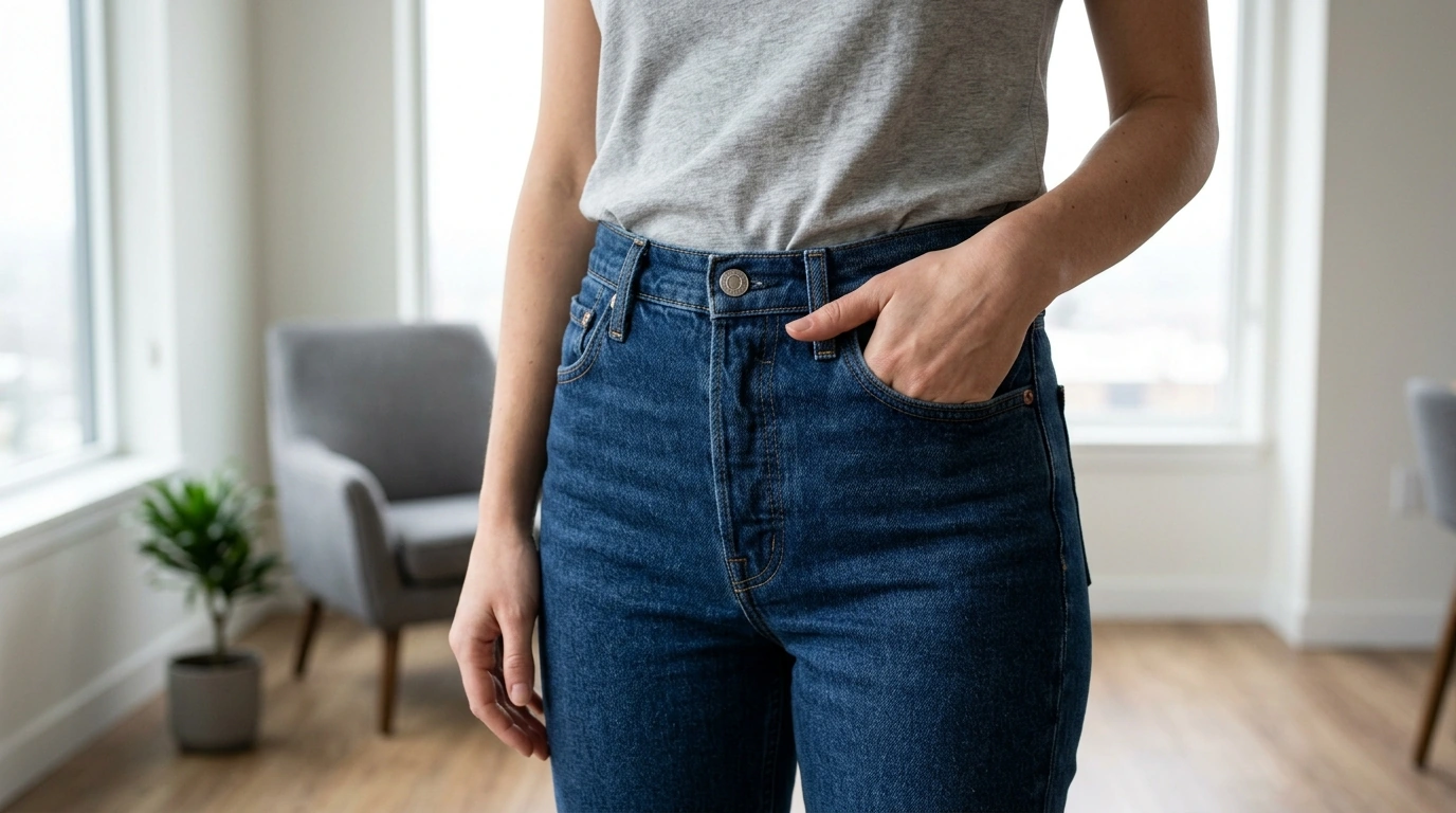 Do High-Rise Jeans Make Your Stomach Look Bigger?