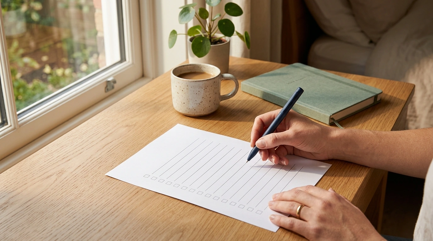 10-Minute Bright Mindset Checklist for Positive Thinking