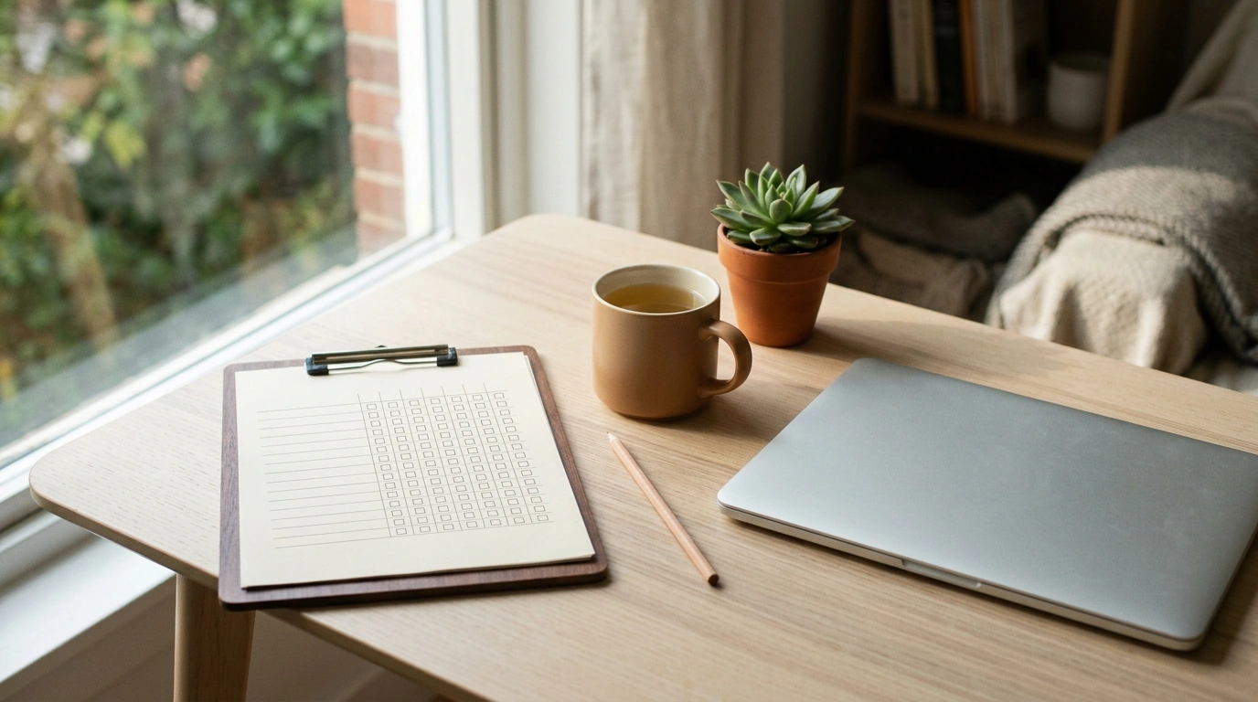 Calm Habits Tracker: Printable Guide for Daily Calm