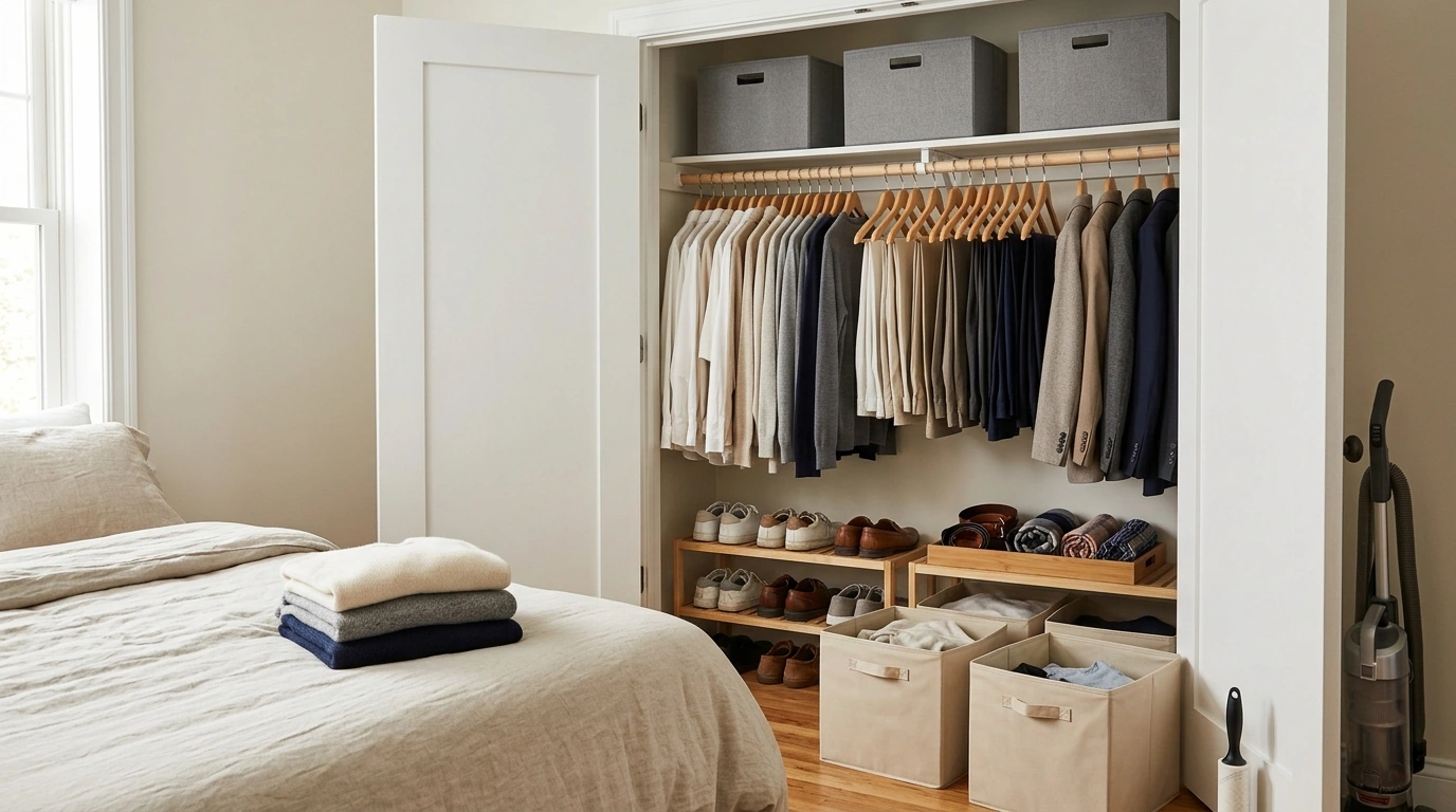 Closet Reset That Sticks: Simple Clean-Out in 90 Minutes