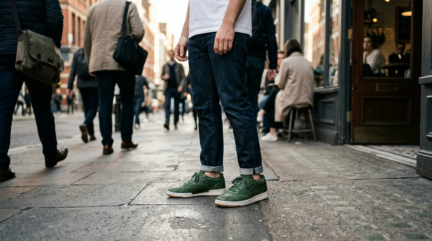 Diadora Men’s Green Leather Sneakers: Fit, Style, Care