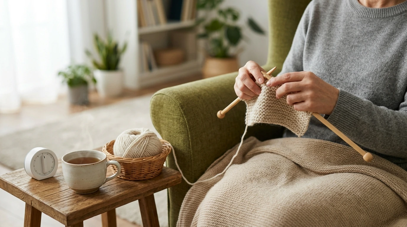 Mindful Knitting for Calm: A 10-Minute Reset