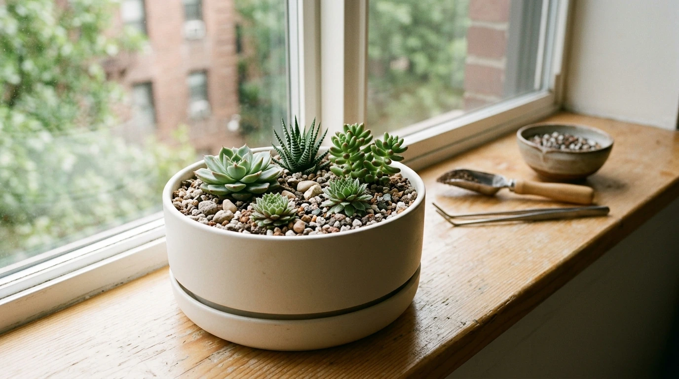Self-Watering Succulent Planter: Indoor Setup & Care Tips