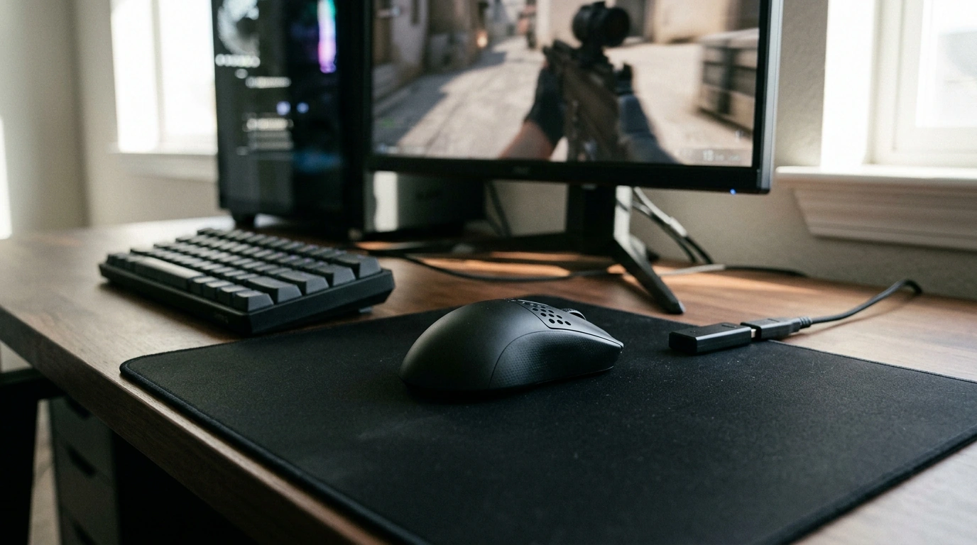Ultra-Light 8KHz Wireless Mouse: Setup Tips for Smooth Aim
