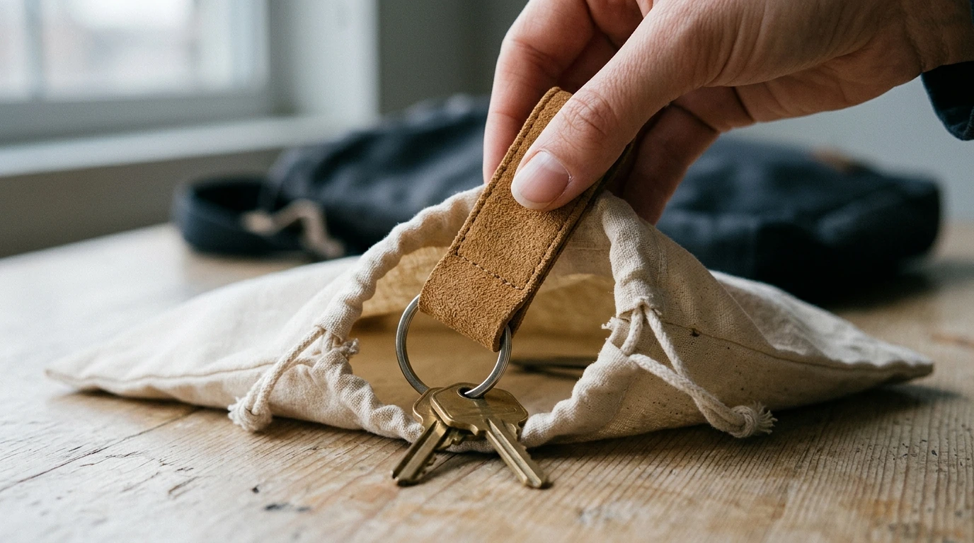 Stop Suede Keychain Lint: Easy Care & Storage Tips