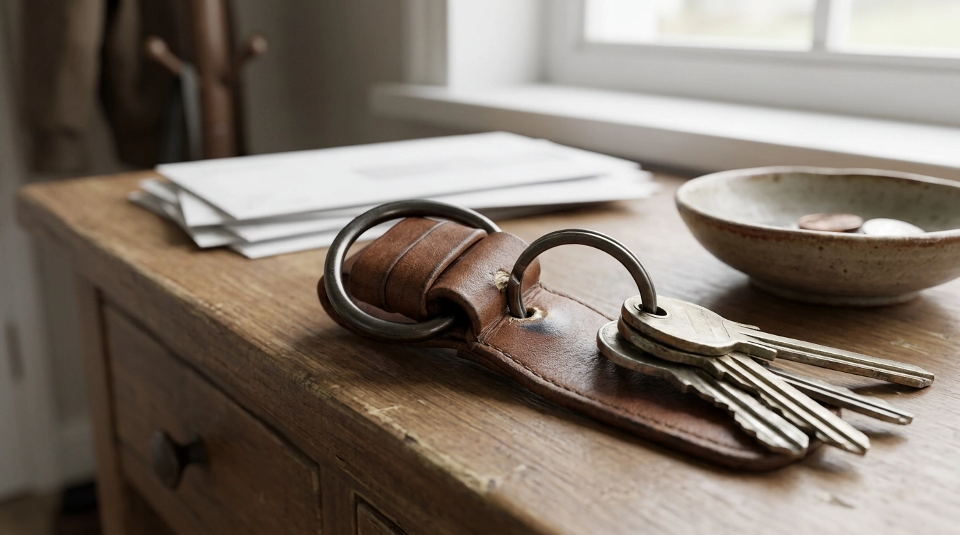Stop Leather Key Holder Squeaks on Metal Hardware