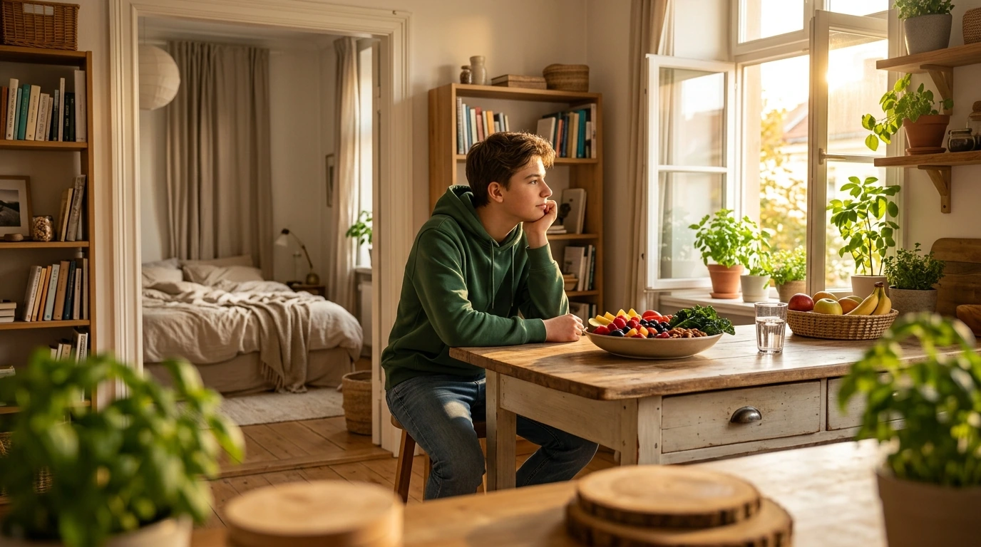 Natural Ways to Support Teen Depression: Sleep, Food, Light