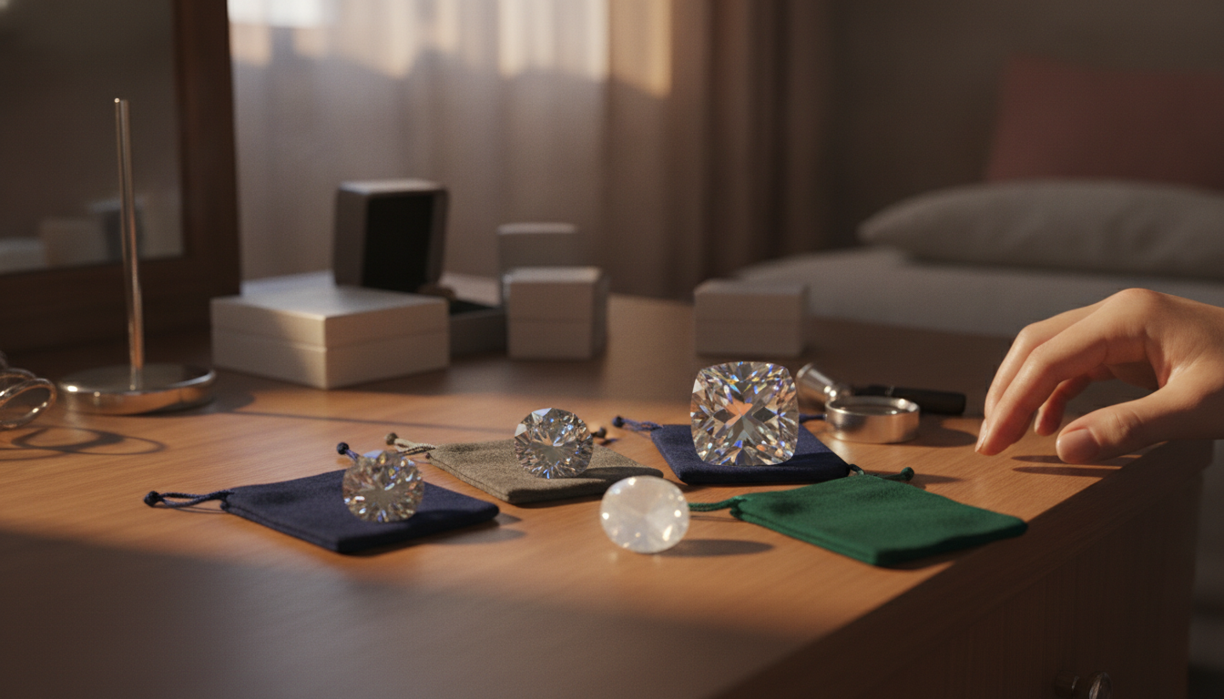 Moissanite vs CZ vs Zircon: Which Sparkles Most?