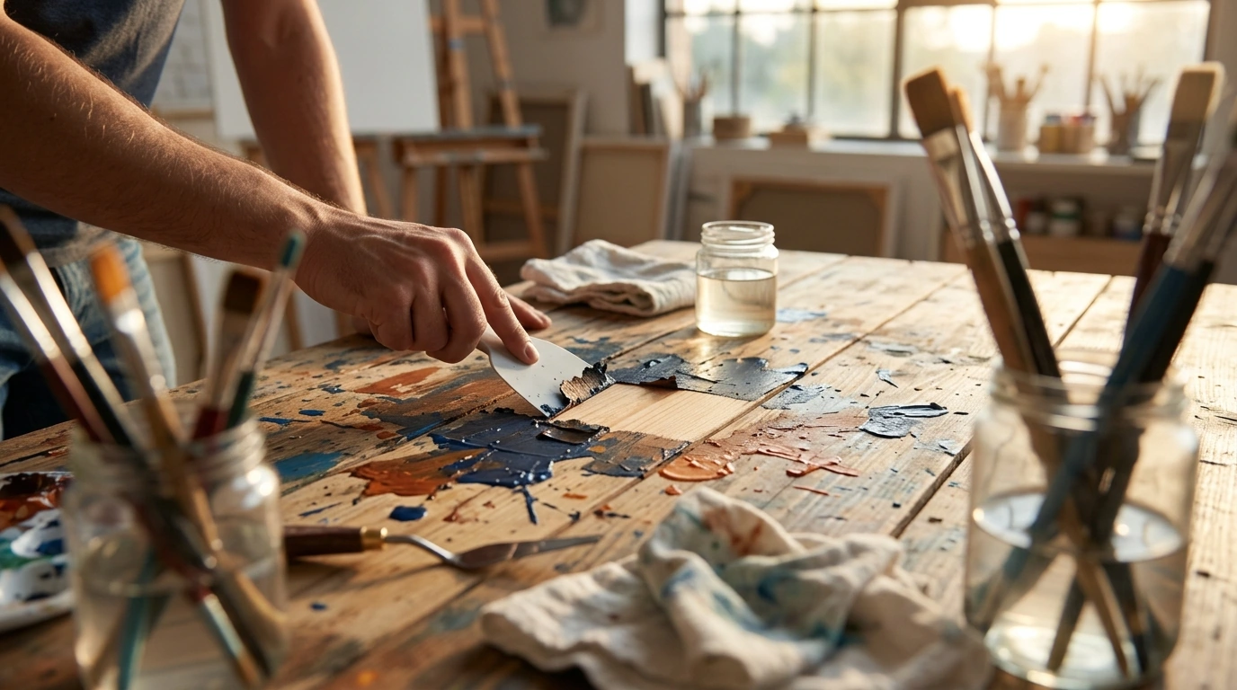 Remove Dried Acrylic Paint: Safe Methods by Surface