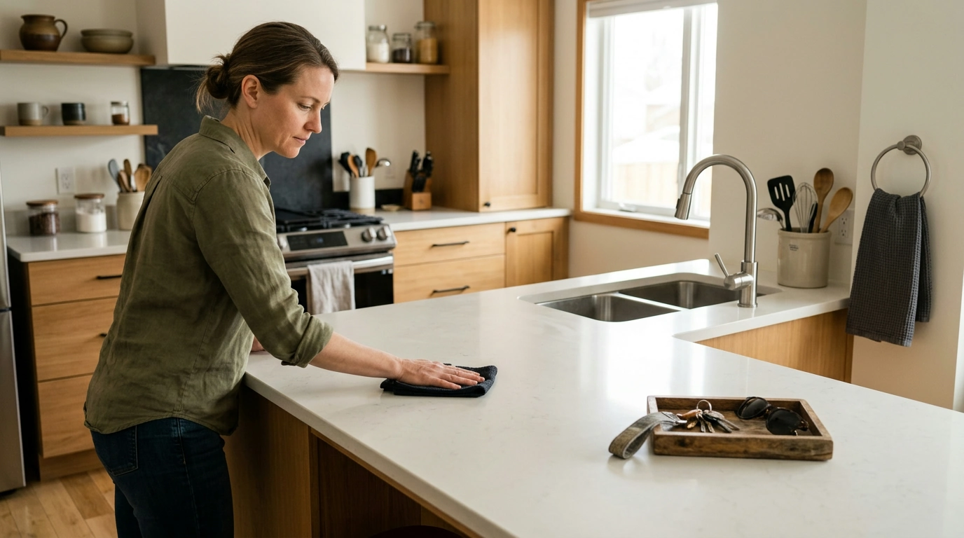 10-Minute Kitchen Reset: Simple Counter-Clearing Habits