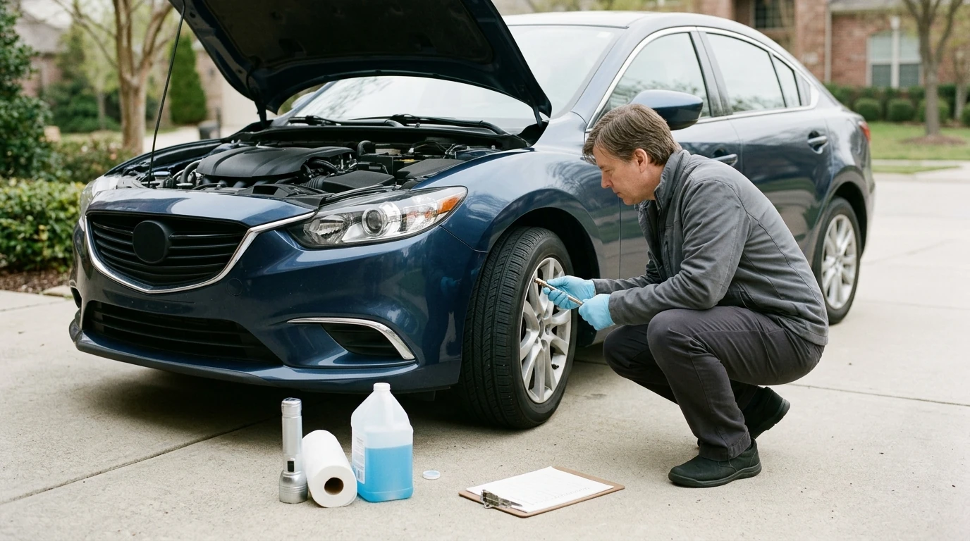 25-Minute Monthly Car Check Routine for Safety & Life