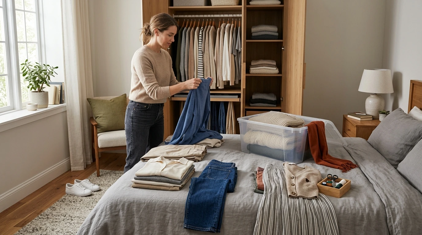 60-Minute Seasonal Wardrobe Reset Checklist for Women