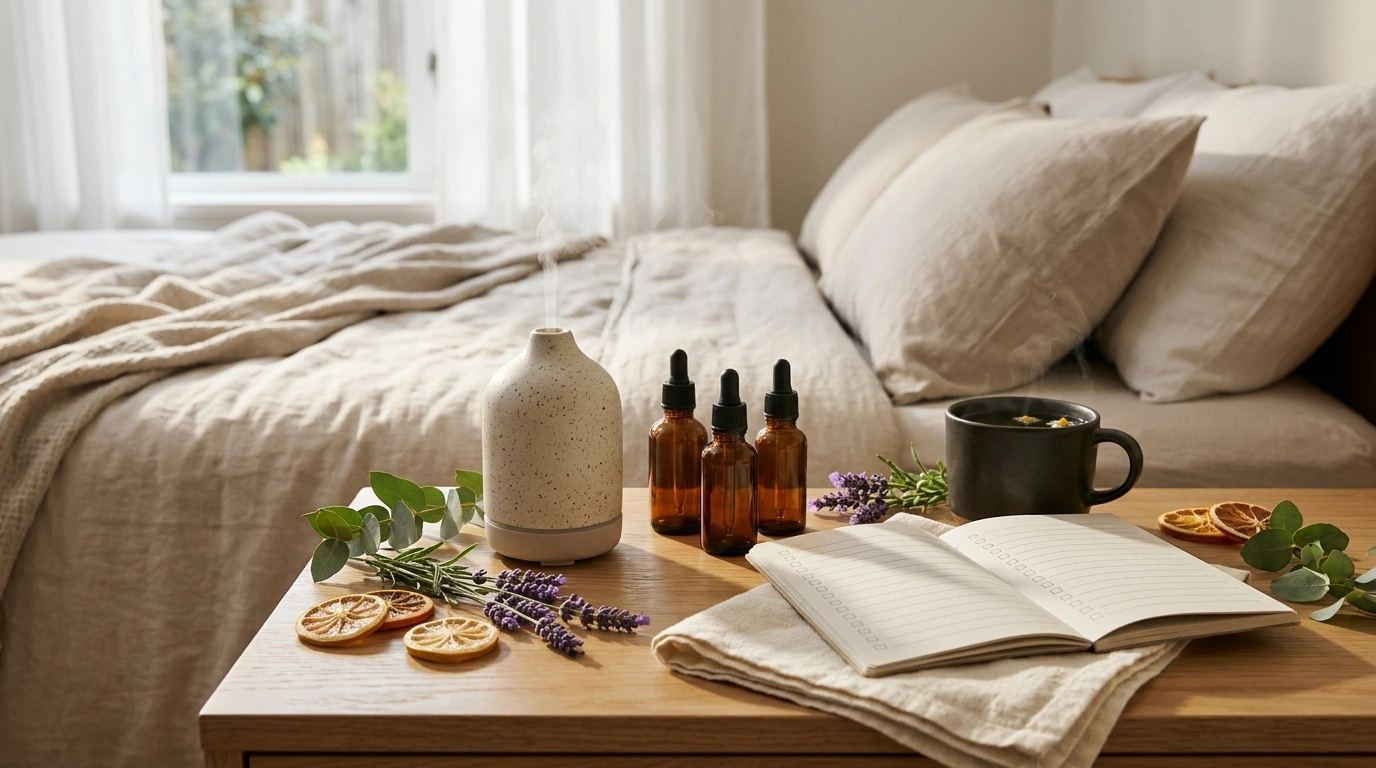 Aromatherapy Checklist for Calm, Mood, Sleep & Energy