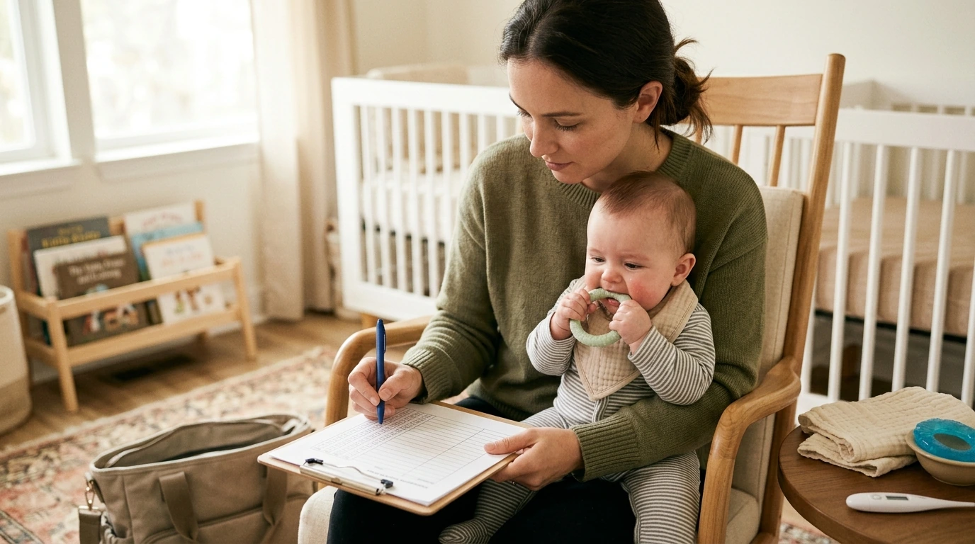 Baby Teething Signs: Printable Checklist & When to Call