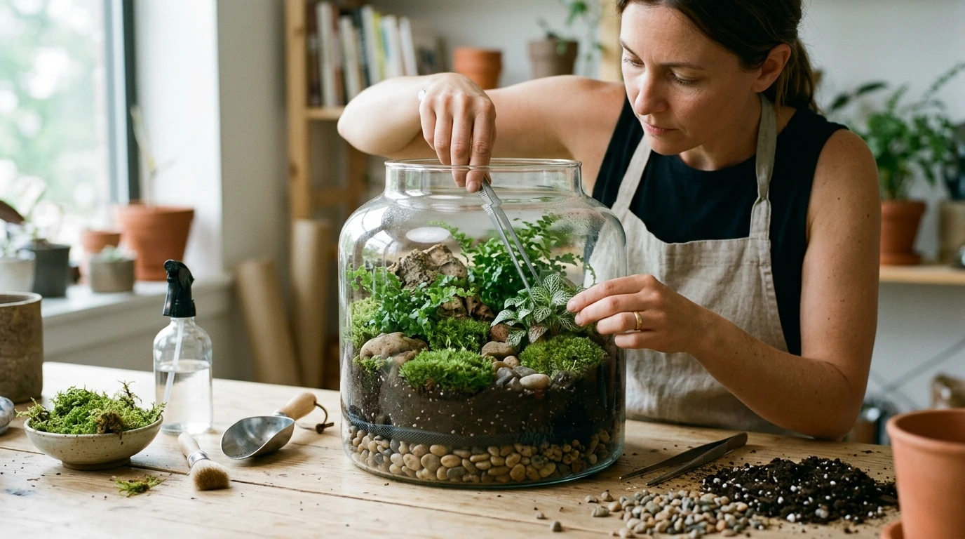 Build a Clear Terrarium: Steps, Plants & Design Ideas