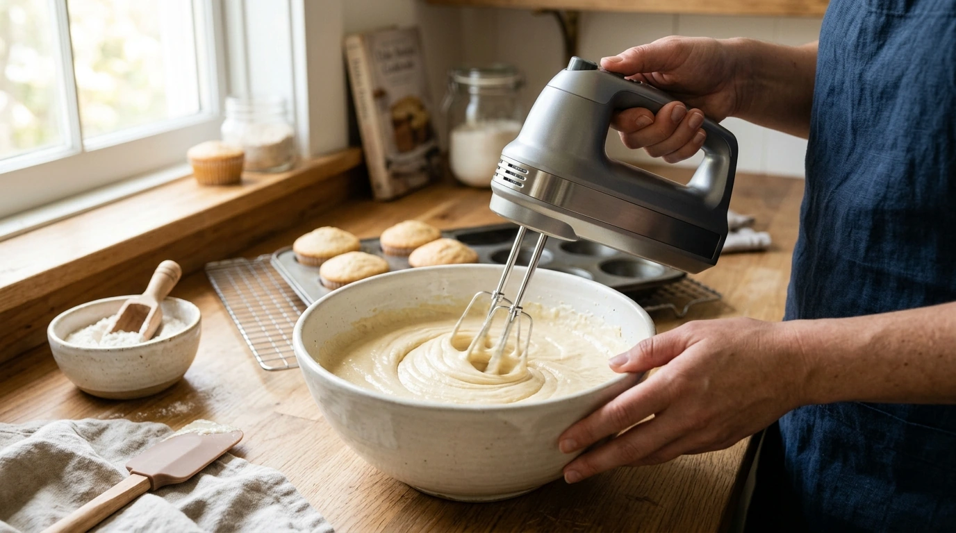 Cordless Hand Mixer Turbo Boost: Smooth Batters Fast
