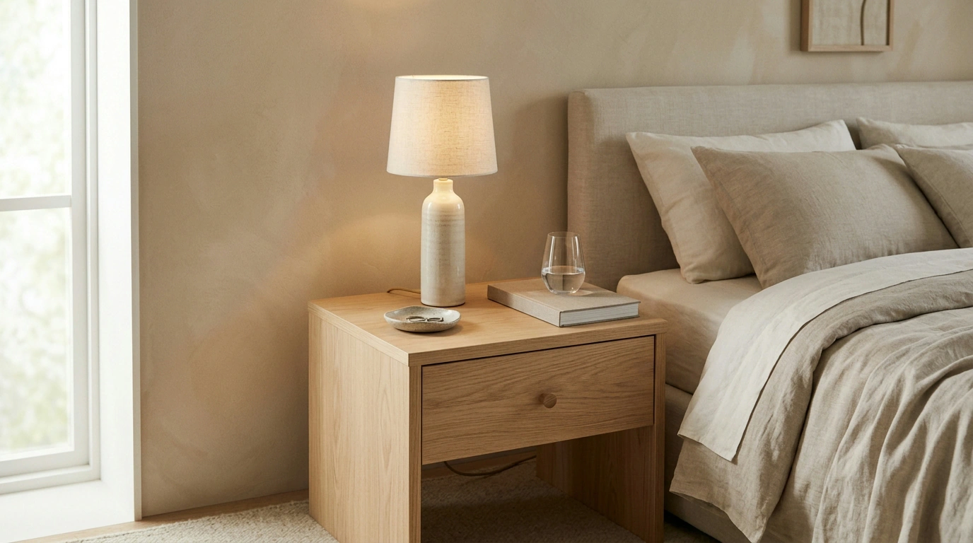 Minimal Nightstand Checklist for a Calm Bedside Setup