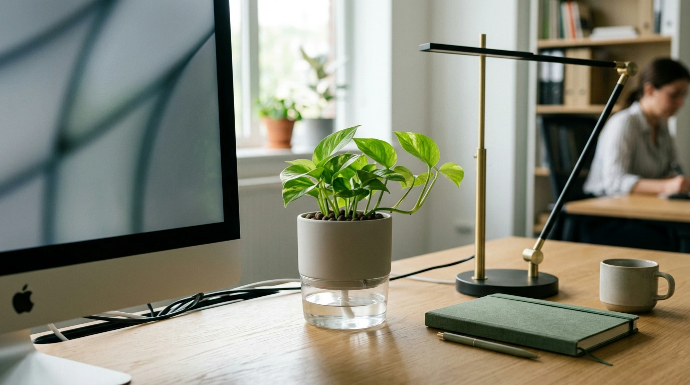 Modern Office Self-Watering Hydroponic Plant Pot Guide