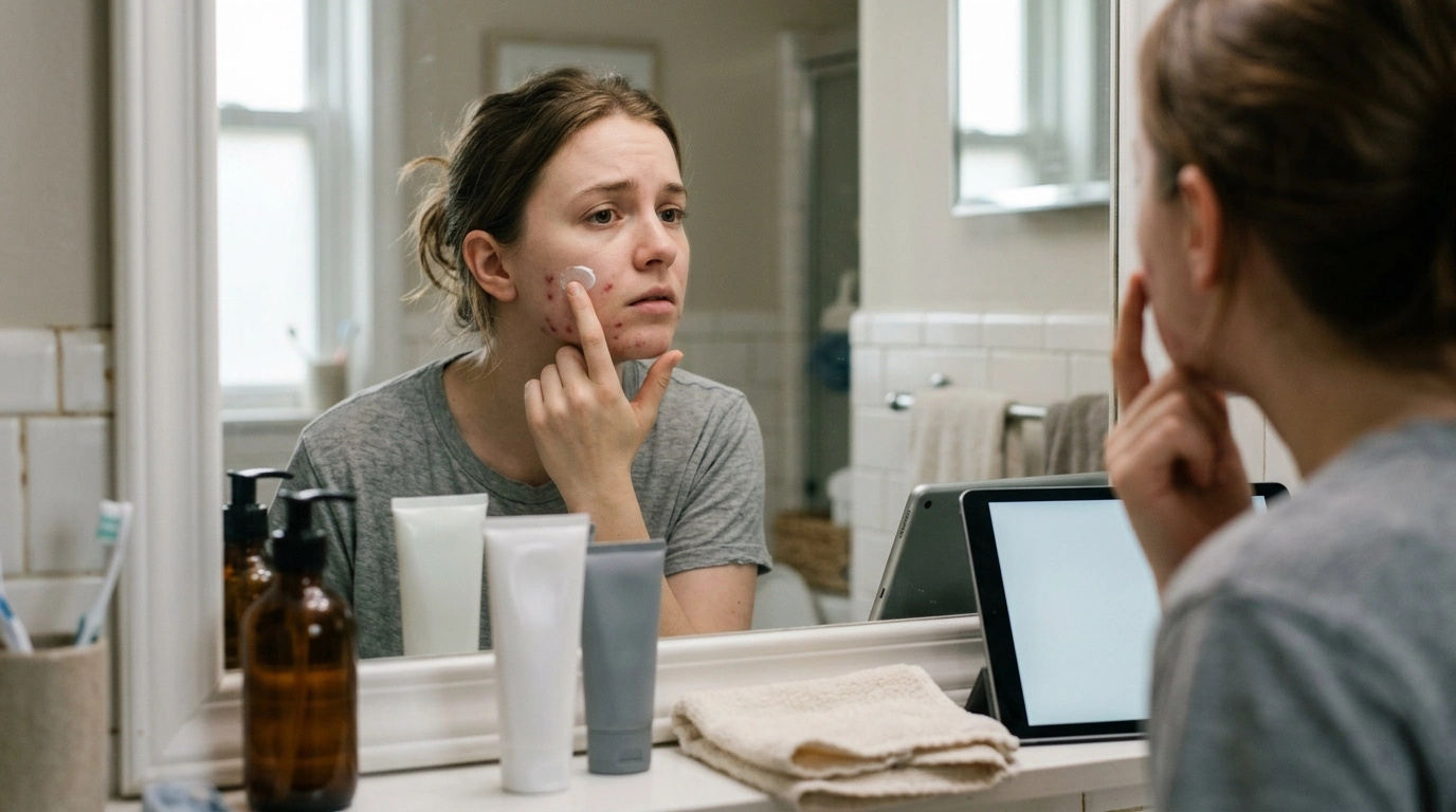 Stress Acne Reset: 24–72 Hour Plan for Calmer Skin