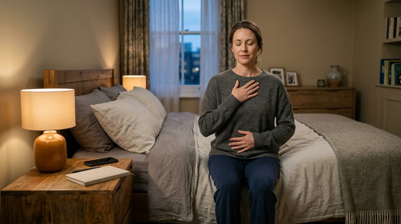 Stress at Night? 90-Second Reset + Sleep Routine