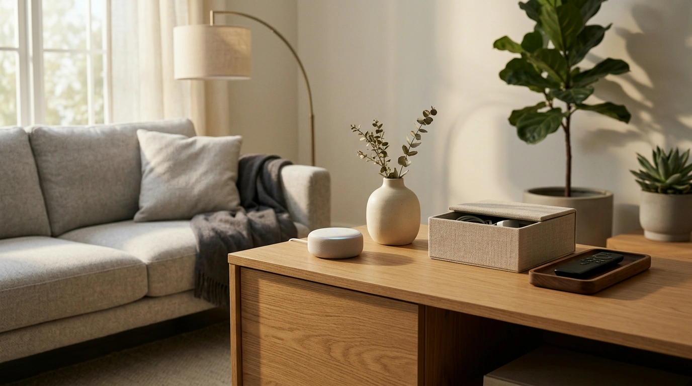 Style Smart Homes With Accessories That Hide Tech Clutter