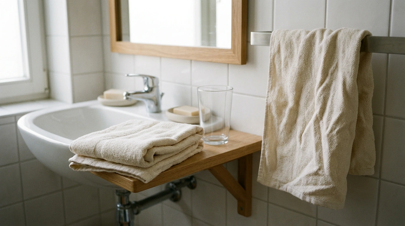 Ultra Soft 14x30 Cotton Towel: Absorbent & Compact