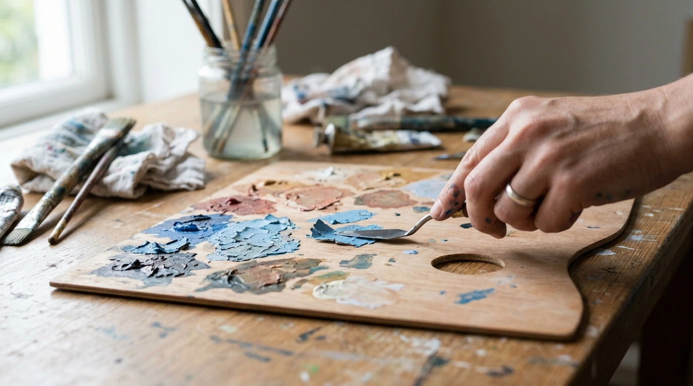 Clean Dried Acrylic Paint Off Your Palette Safely