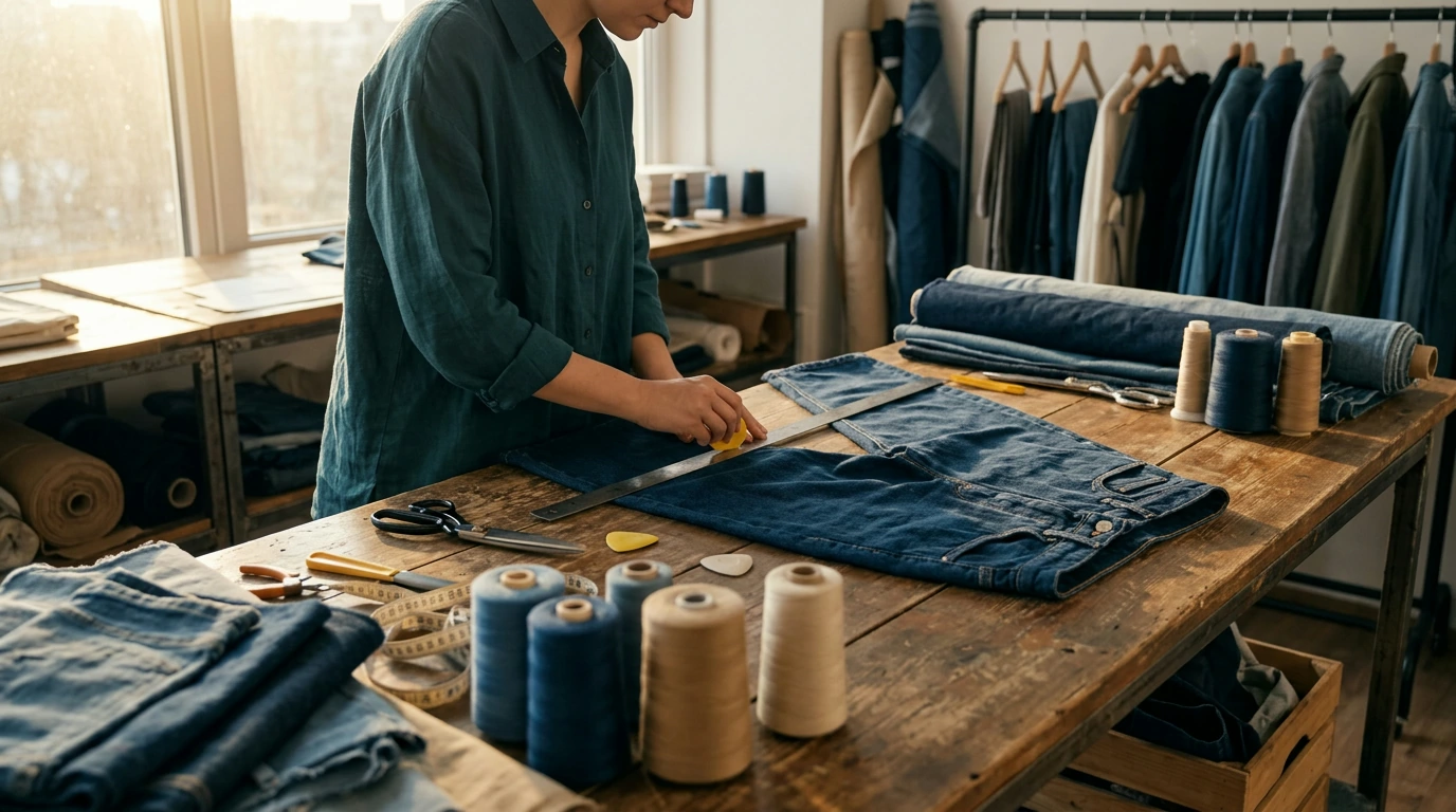 Make High-Waisted Jeans Feel Lower: Easy Fixes