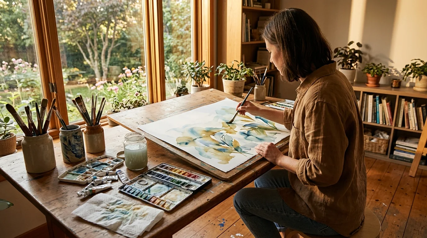 Gentle Ways to Release Perfectionism in Mindful Painting