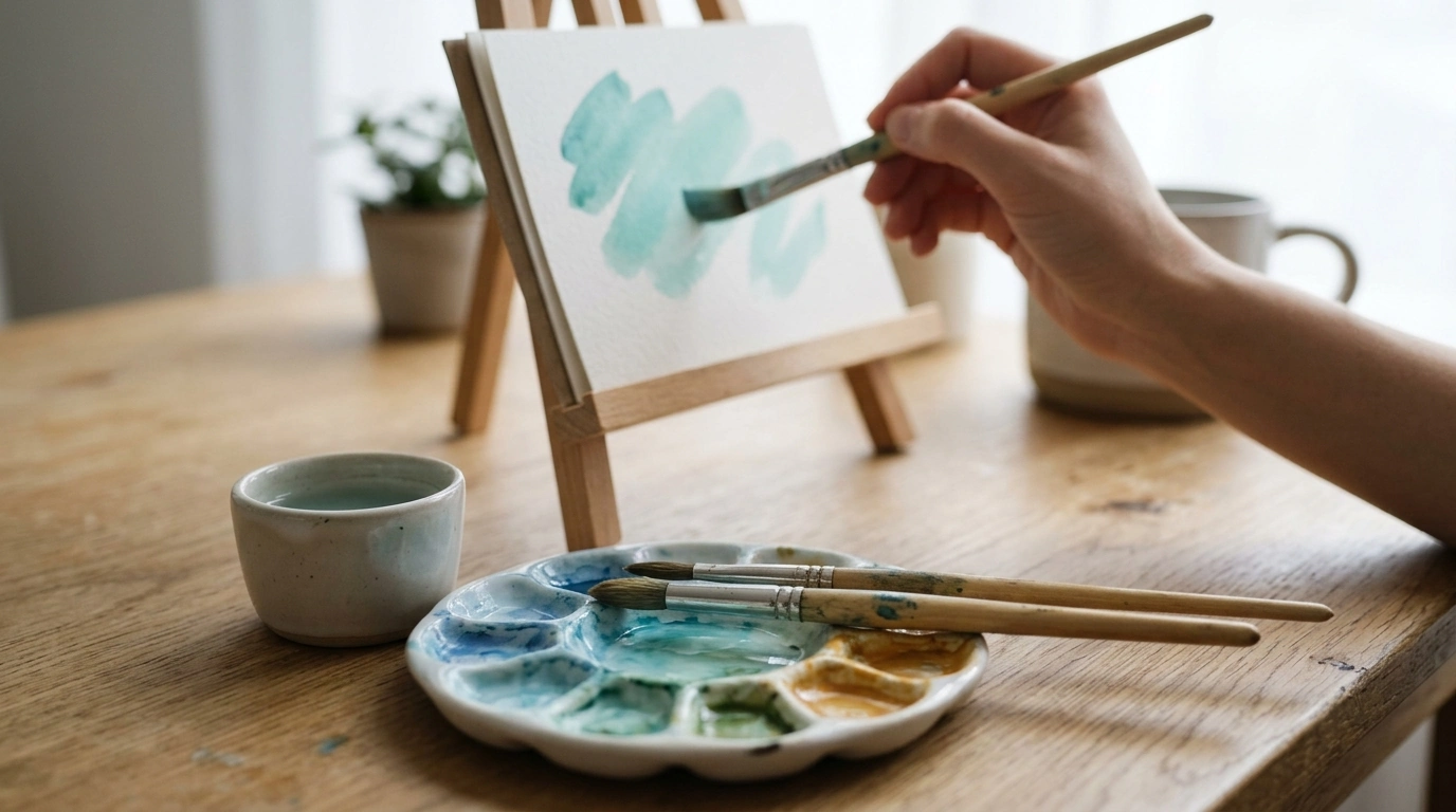 Beginner Painting Schedule for Calm: 10–25 Minutes