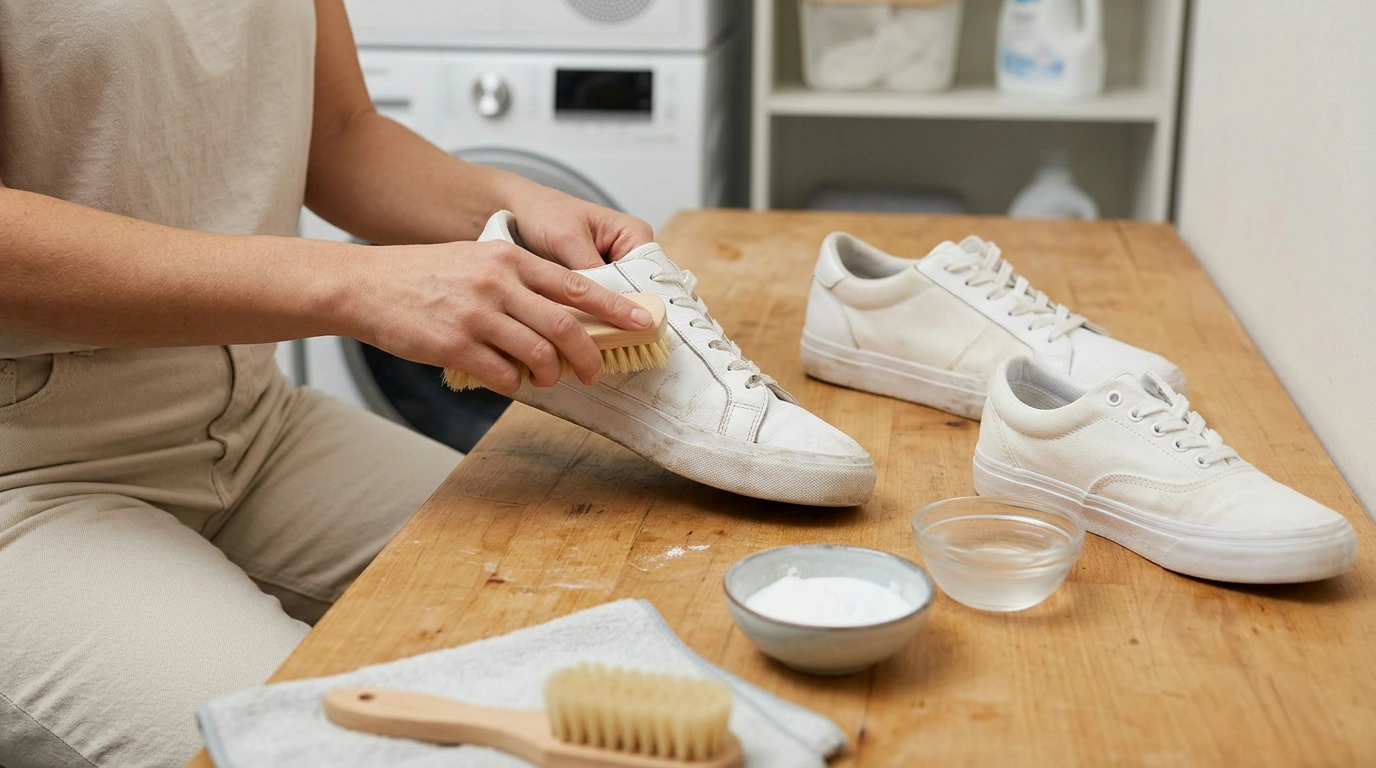 Keep White Sneakers White: Easy Care & Cleaning Tips