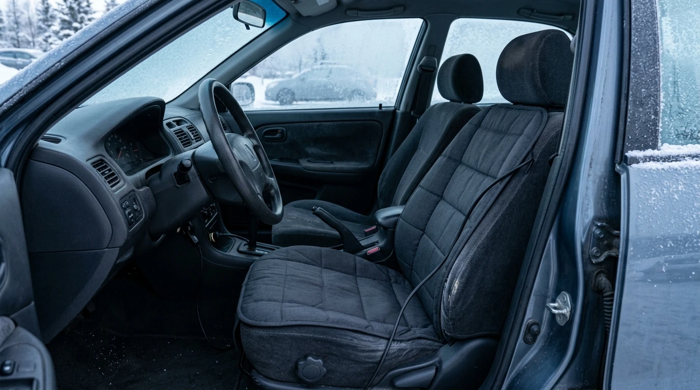 12V/24V Heated Seat Cover for Fast Winter Comfort