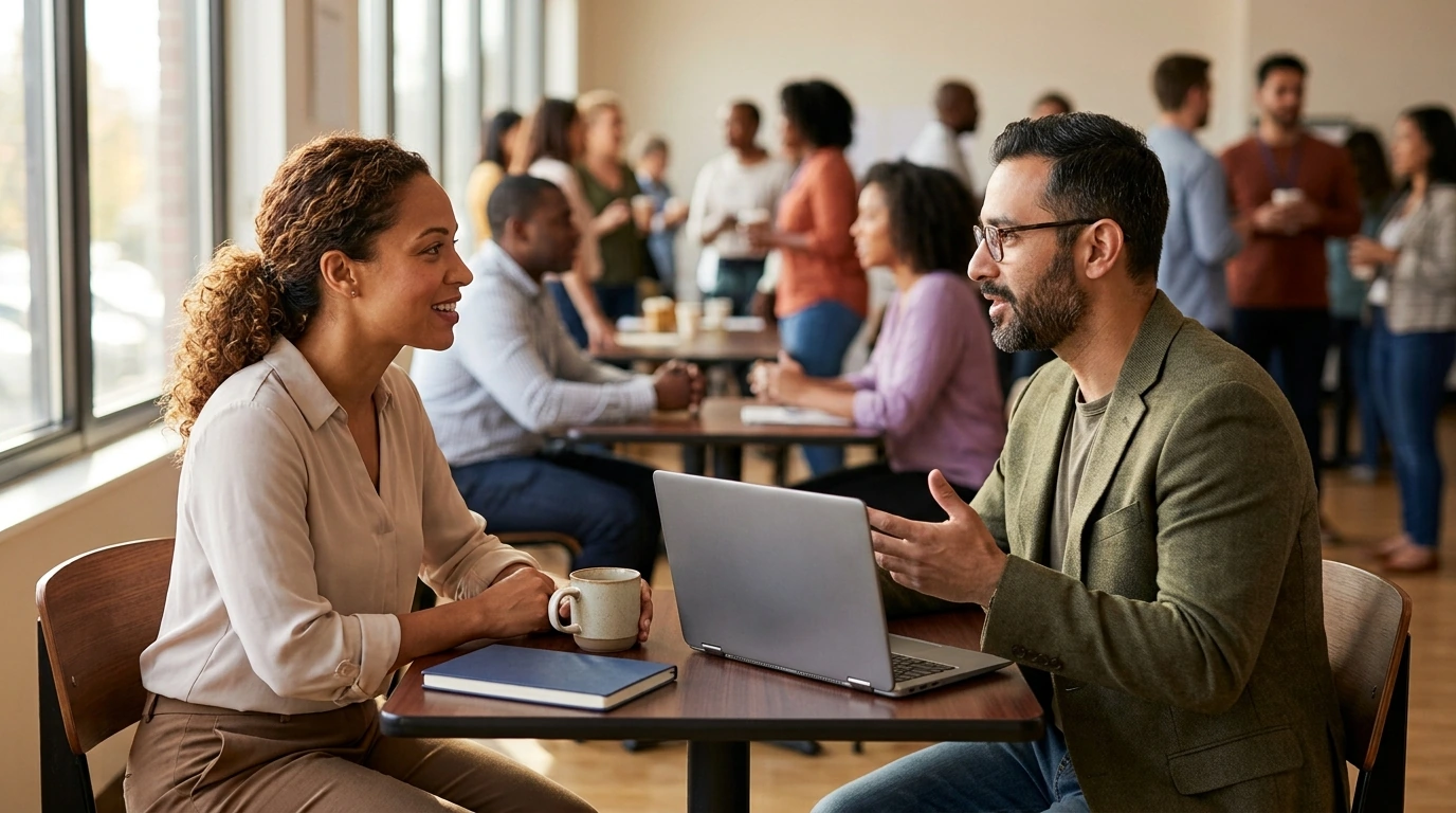 Authentic Networking Without the Awkward Pitch