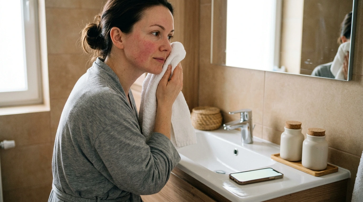 Sensitive Skin Calm Routine: Digital Guide + Checklist