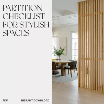 Modern Room Divider Checklist: Plan Partitions That Work