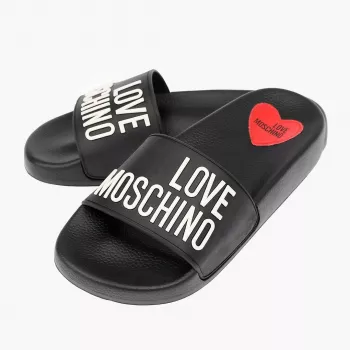 Love Moschino Black Print Slippers: Style, Fit & Care