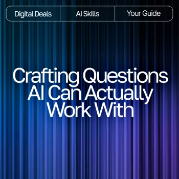 Ask Better AI Questions: Templates, Constraints, Results