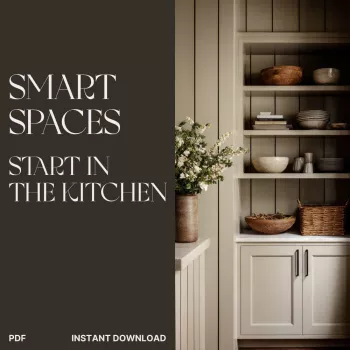 Modern Kitchen Storage Plan: Zones, Measurements, Reset Rules