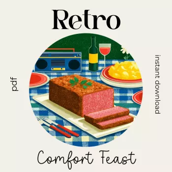 Retro Comfort Dinner Party Plan: Menu, Checklist & Vibes