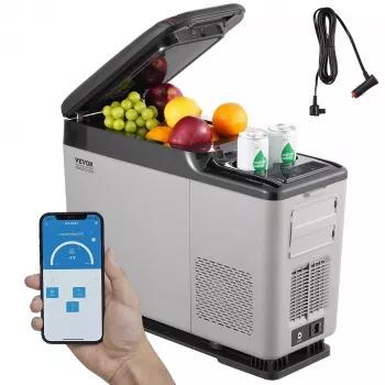15L Portable Car Fridge with Freezer Range & Bluetooth