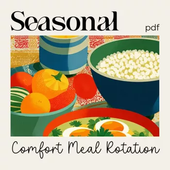 Seasonal Comfort Meal Rotation Checklist for Cozy Dinners